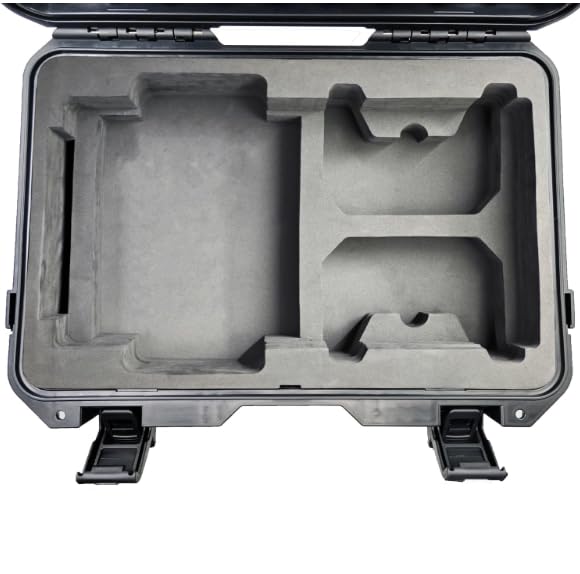 Hard Shell Travel Case Compatible with PlayStation 5 Pro Console, Controllers,Accessories-Waterproof PS5 Pro Carrying Case with Customized Foam for Both Standard and Digital Editions (FOR PS5 Pro)