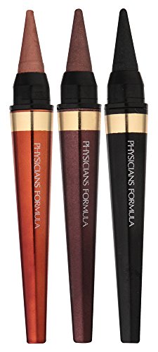 Physicians Formula Shimmer Strips Custom Eye Enhancing Kohl Kajal Eyeliner Trio, Warm Nude Eyes, 0.09 Ounce