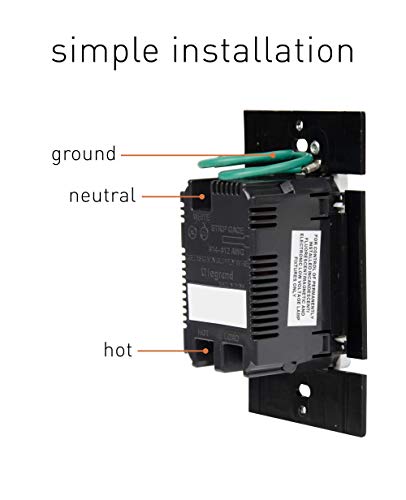Pass & Seymour HKRL60WH Legrand, Smart Dimmer Switch, Apple Homekit thumb #4