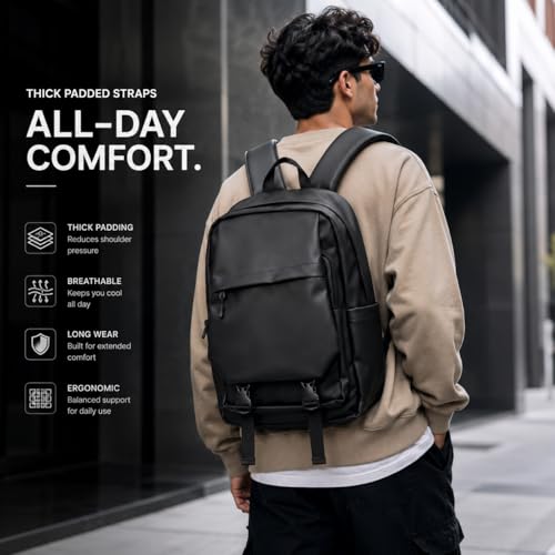 Image of GadgetBite Zenith 32 Litre Laptop Bag with 15.6 Inch Laptop Compartment and Organiser Pocket for Men Women Boys Office College and Travel with Bottle Pocket Laptop Backpack