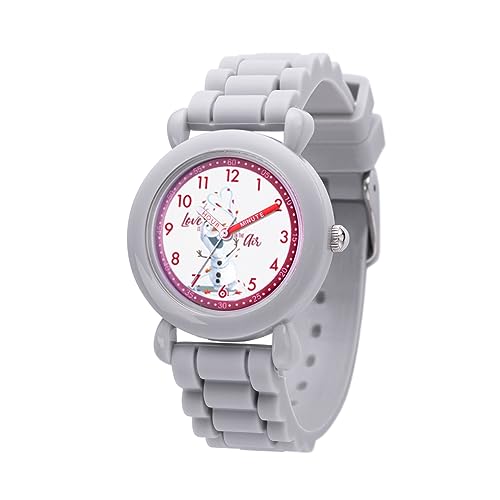 Disney Valentine’s Kids' Plastic Time Teacher Analog Quartz Silicone Strap Watch - Main Image