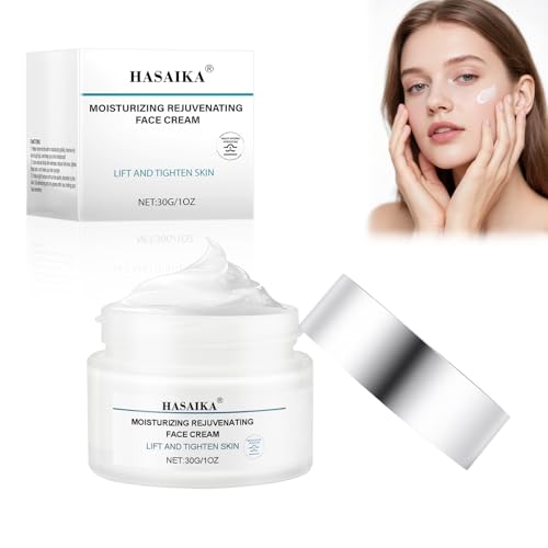 HASAIKA® Crema Antiarrugas Mujer, Crema Hidratante, reduce las arrugas y reafirma la piel, apto para todo tipo de pieles, 30g