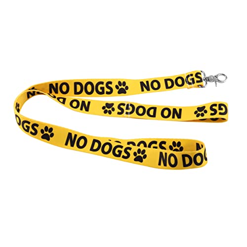 MYSOMY No Dogs/Not Dog Friendly Dog Leash (150cm, Polyester, No Dogs-l) - Image 4