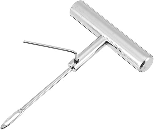 Miniatura 5 de Kit de reparación de neumáticos, kit de reparación de neumáticos de acero, kit de reparación de neumáticos con herramientas de inserción de mango en