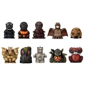 ゴジラ ソフビパペットマスコット　1〜3の30体セット ゴジラ ソフビパペットマスコット 1〜3の30体セット ゴジラ
