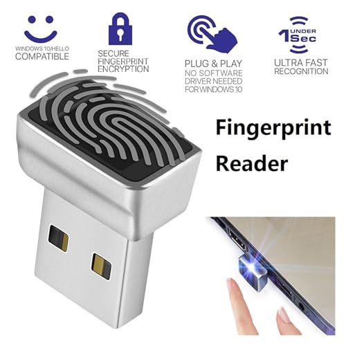Escáner de huellas USB portátil con sistema multilingüe para cajas 3