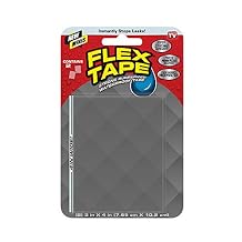 Flex Tape, Mini, Clear, Original Thick Flexible Rubberized Waterproof Tape - Seal and Patch Leaks, Works Underwater, Indoor Outdoor Projects - Home RV Roof Plumbing and Pool Repairs