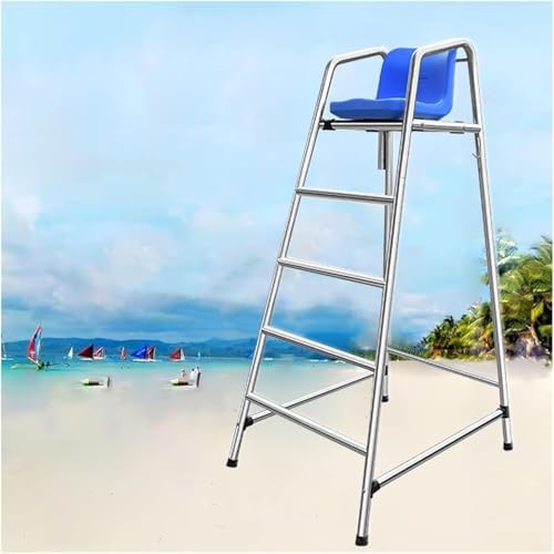 Detachable Pool Ladder 71" for Above Ground Pools, Heavy-Duty Life Guard Chair, Supports 660lbs, Perfect for Outdoor/Indoor Use at Beach, Lake, or Garden.