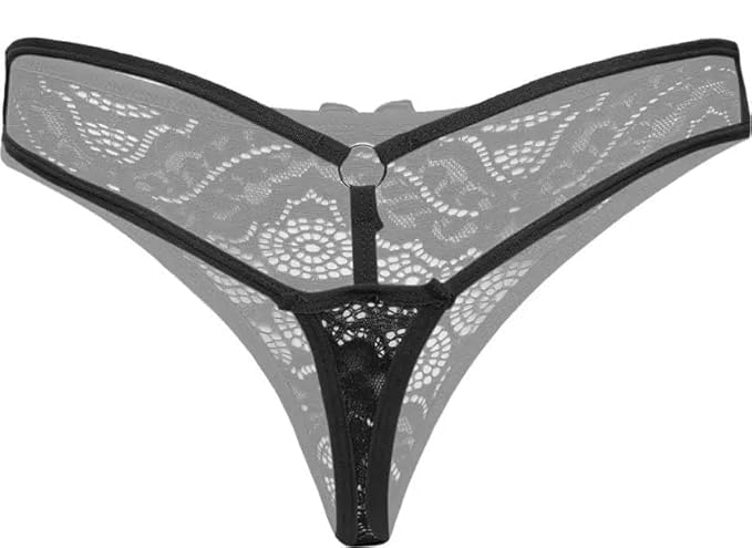 Thong Underwear for Women Black Color-image-39