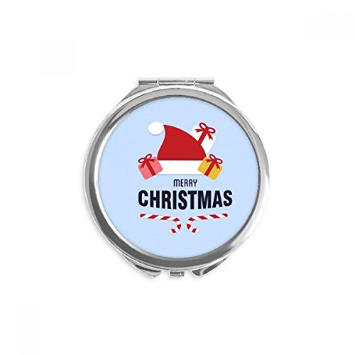Miroir compact portable de Noël pour retoucher son maquillage partout