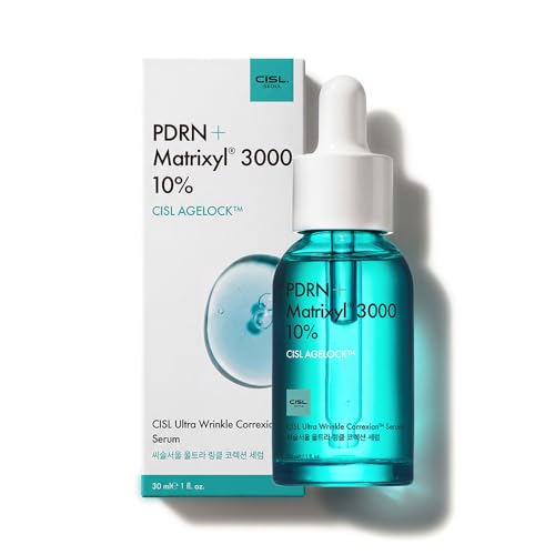 CISL SEOUL Korean PDRN 5% Serum, Salmon DNA, Exosomes & Matrixyl 3000, 30ml