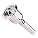 Denis Wick Heritage Tuba Mouthpiece Silver Plated, 2186-1XL - Open Backbore for Balanced Airflow & Tone - Large Shank Fitting Tuba Accessories for Easy Articulation 32.50 x 8.4 x 8.43mm