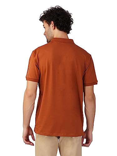 Image of PRORIDERS Half Sleeve Cotton Lycra Regular Fit Men's Polo with Snap Button and Pocket for Casual wear T-Shirt