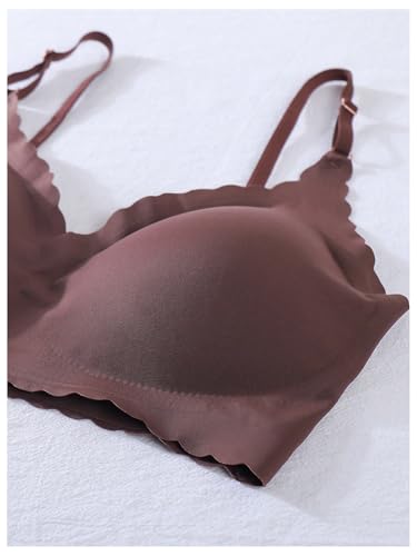 Verdusa Women's 5 Pack Lingerie Sets V Neck Seamless Padded Bra and Panty Set3