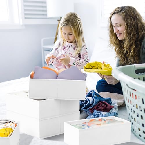 Closet-Drawer-Organizer-Clothes-15-Pack-White-Dresser-Organizer-for-Baby-Clothes-Fabric-Drawer-Dividers-for-Nursery-Bedroom