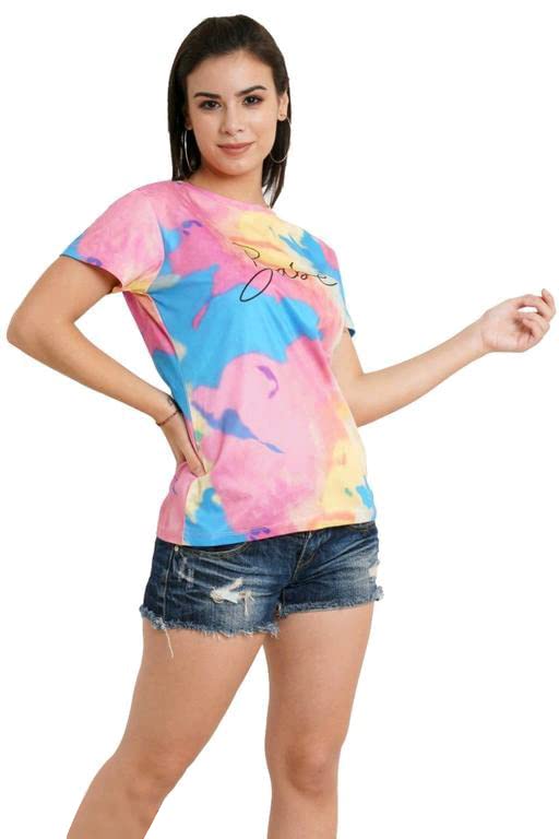 T-shirt manches longues coton lycra femme LookMark anti-déformation coupe droite