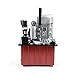 CNCEST Electric Hydraulic Pump 10000 PSI Manual Valve Power-Units,Single Acting Hydraulic Driven Pump 110V 7L Tank