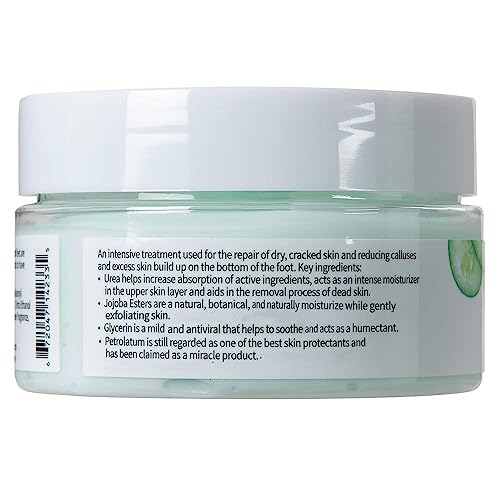 Forpro Cracked Heel Eliminator, Fresh Cucumber Scent, Intensive Repair Treatment For Rough, Dry & Cracked Heels, Reduces Calluses & Skin Build Up, 3.3 Oz. #TOP2