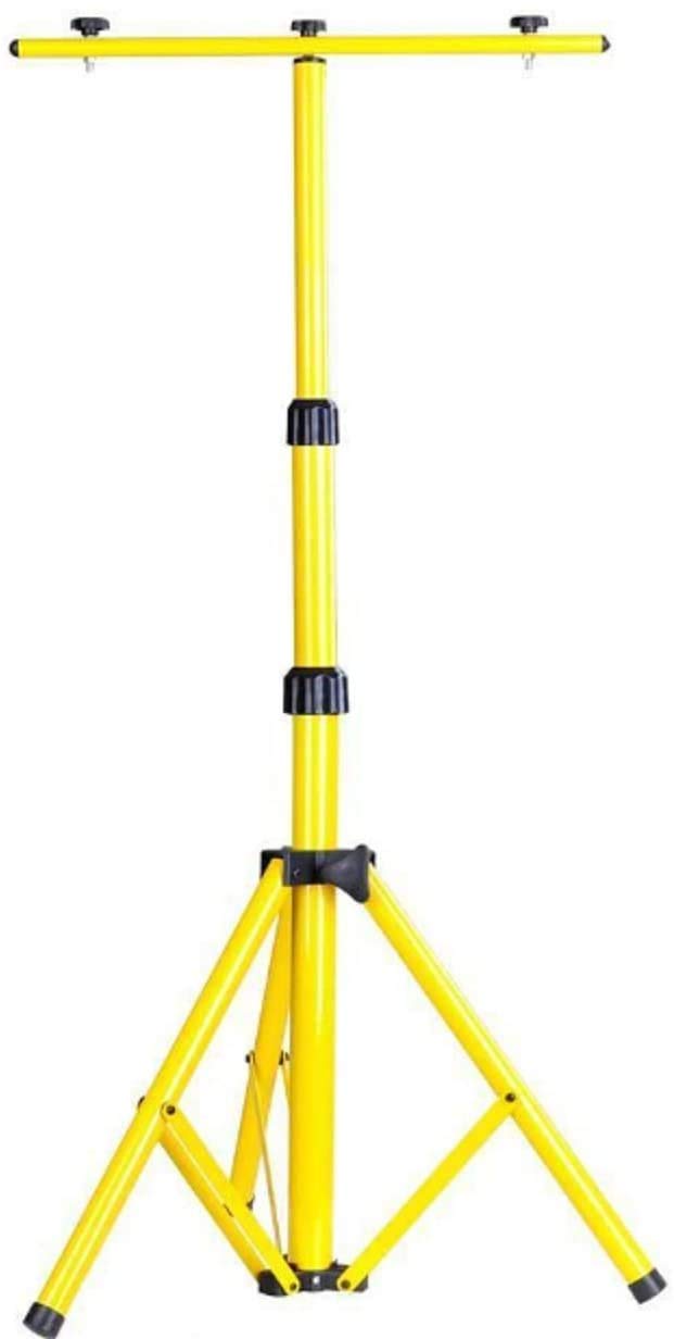 MR.3 Adjustable Stand Tripod Flood Light Camera With T Bar For LED Flood Camp Construction Site Work Lighting (2 Meter)