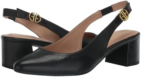 Cole Haan Women's The GO-to Slingback Pump 45MM, Black Leather, 7 | Image 6