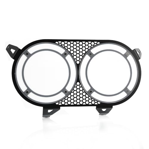Grille phare moto protecteur aluminium couvercle de lumière accessoires Desert X 2023