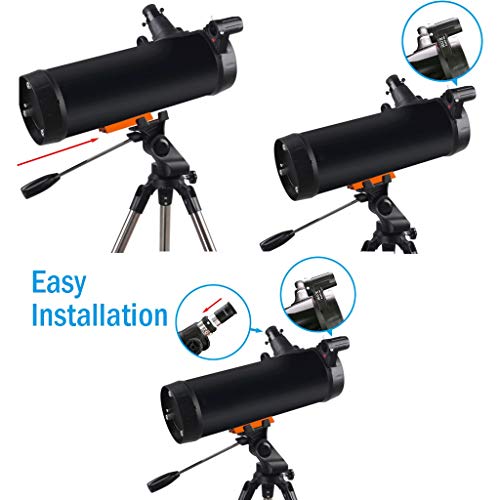 Telescopio Astronómico Refractor 114mm YXCKG con Trípode miniatura 7