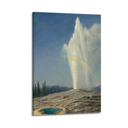 Décoration murale Bierstadt Old Faithful pour en finir avec les murs vides de votre bar