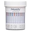 Identify Diagnostics – Vaso para el panel de 12 análisis de drogas con BUP: prueba al instante para 12 drogas diferentes THC, COC, OXY, MDMA, BUP, MOP, AMP, BAR, BZO, MET, MTD, PCP ID-CP12-BUP.