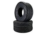 Antego Tire & Wheel Set of Two 18x8.50-8 4 Ply Turf Tires for Lawn & Garden Mowers 18x8.5-8