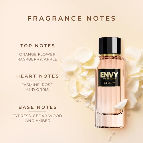Image of ENVY Charm Perfume -100 ML Each, Pack of 2 | Long Lasting Perfume For Women