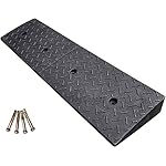 Loading-Ramps-Threshold-Ramp-Rubber-Curb-Ramps-Driveway-Curbside-Ramp-for-Loading-Dock-Sidewalk-Cars-Wheelchairs-Trucks-100cm-Length-Heavy-Duty-Kerb-Slope