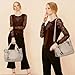 Imagen de HUA ANGEL Bolso Tote Mujer con Bandolera Elegante y Práctico Bolso de Mano y Hombre Desmontable