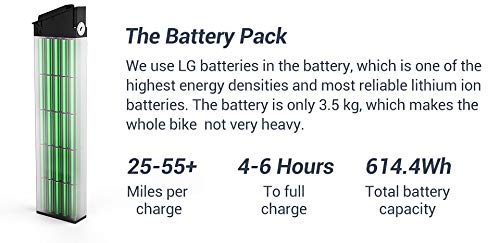 Extrbici Folding Electric Bike Hidden Battery 48V 12.8AH Mountain Beach Snow Ebike Full Suspension Double Shock System… - Image 5