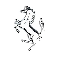 フェラーリシルバー製馬のロゴ盾型ペンダント フェラーリシルバー製馬のロゴ盾型ペンダント