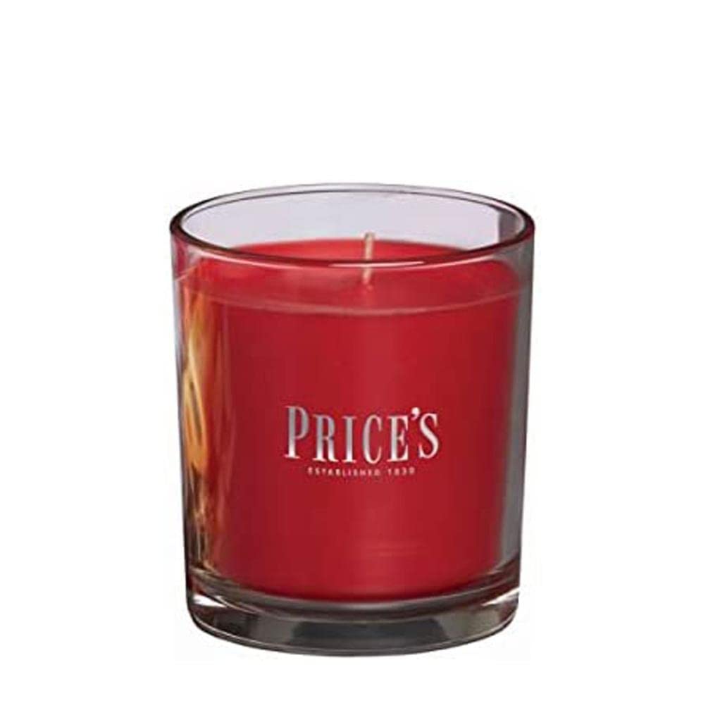 Prices Limited Edition Odour Eliminating Apple and Cinnamon Scented Candle with Glass Holder…