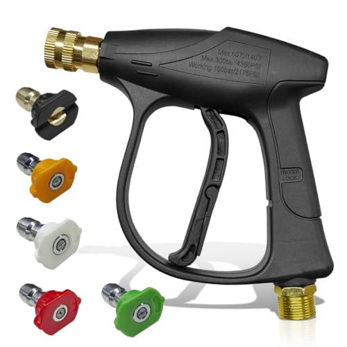 GAOLAOSY High-Pressure Car Washer Gun 4350 PSI Max