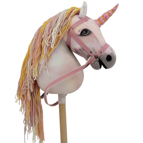 Haasenstrauch Sweety Toys 14514 Hobbyhorse Steckenpferd Einhorn ohne Rollen...