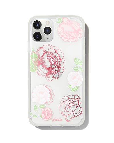 Sonix フレンチローズケース iPhone 11ProMax用 [10フィート 落下テスト済み] レディース 保護フラワークリアケース Apple iPhone 11 Pro Max用