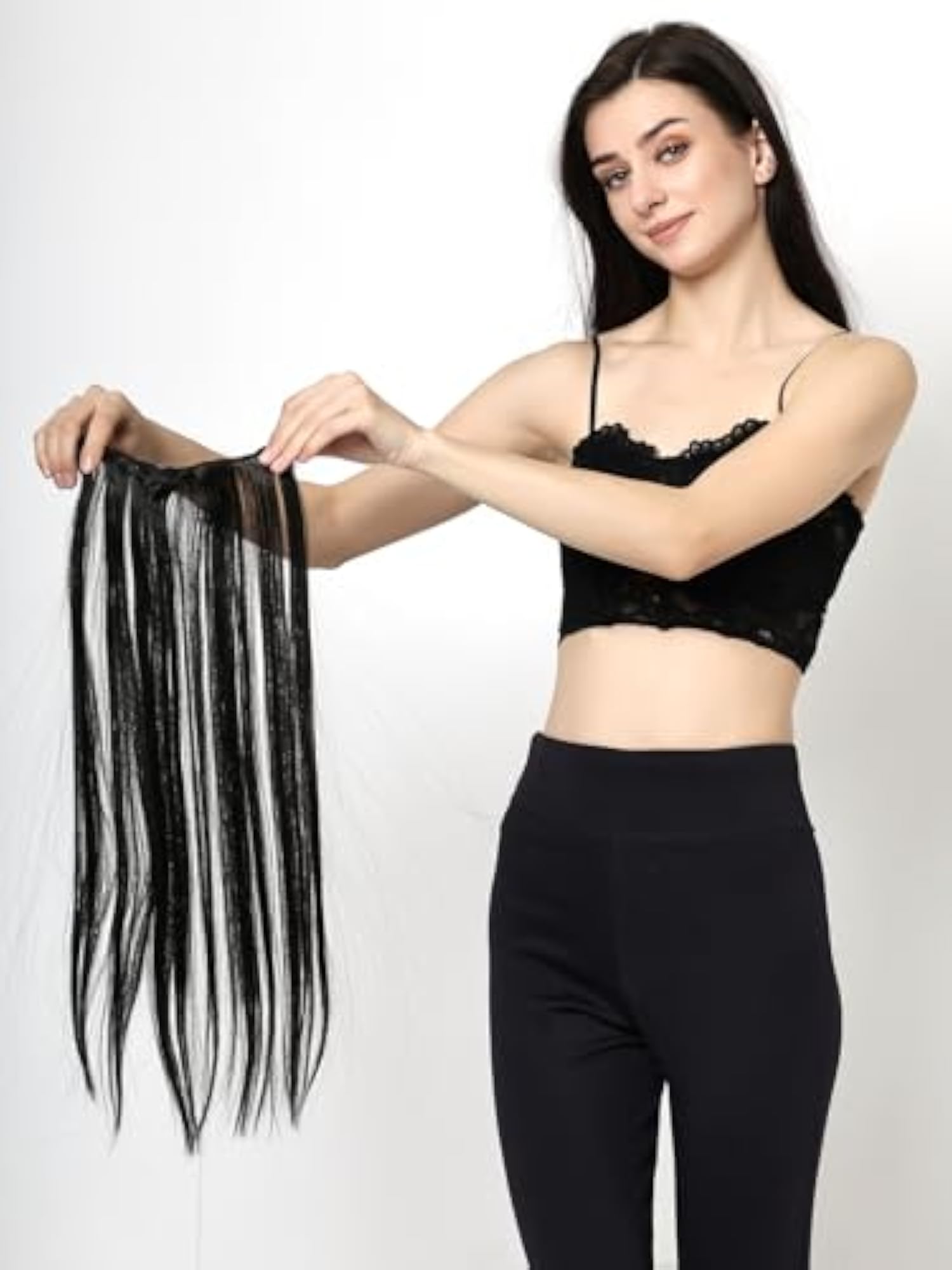 6 Pieces Clip in Hair Extensions for Women