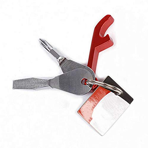 Generic Pocket Screwdriver Set Key Ring Accessories Sports Keychain Convenient