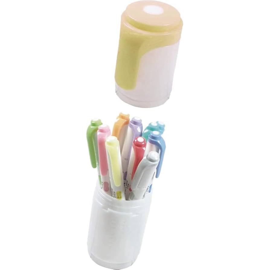 Amazon.co.jp: ゼブラ 蛍光ペン マイルドライナー 10色 ハード