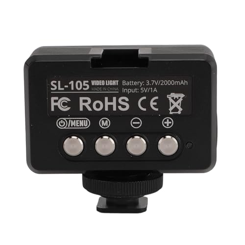 Image of LED Camera Light Portable RGB Video Panel, 2700K to 5600K 40m Underwater - Compact Fill Cube, Softbox Compatible, Outdoor Filming Equipment