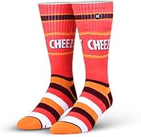 Odd Sox, Unisex, Food, Snacks Cookies Chips, Crew Socks, Novelty Funny Cool Silly