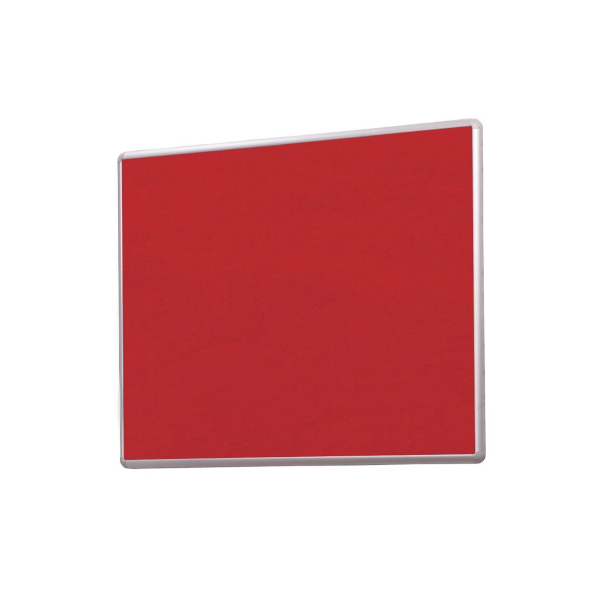 ShieldFrame Notice Boards - Aluminium - 900mm x 600mm - Red