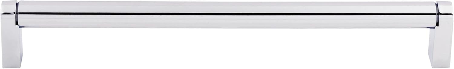 Top Knobs M2093 Bar Pulls Collection 8-13/16" Pennington Steel Bar Pull, Polished Chrome