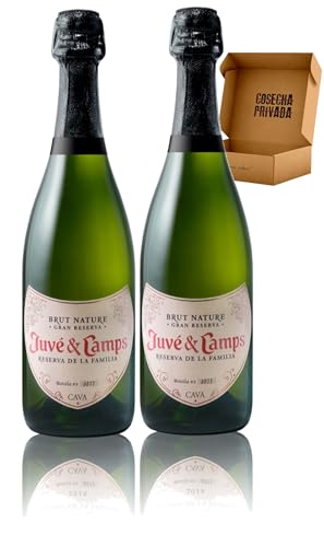 Cava Juvé & Camps - Envio 24h - Reserva Familia Vino Espumoso Juve Camps - Selecciónado y Enviado por Cosecha Privada (2 x Botella 75 cl)