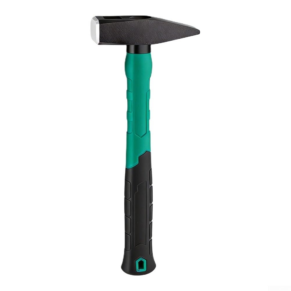 Cross Peen Hammer High Carbon Steel Heavy Duty Forging Tool Metalworking Construction 500g Head(500g)