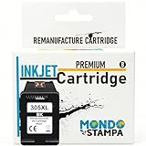 Mondo Stampa Cartuccia 305XL Nero Rigenerata Alta Capacità Compatibile per HP DeskJet, Envy e Envy Pro - 6020e 6000 6030e 6032 6020 6420e 2700 2720 2710 2720e 2723e Plus 4120 4120e 4100