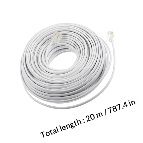 Cable telefónico de extensión para conectar tu teléfono fijo o fax en habitaciones alejadas 2