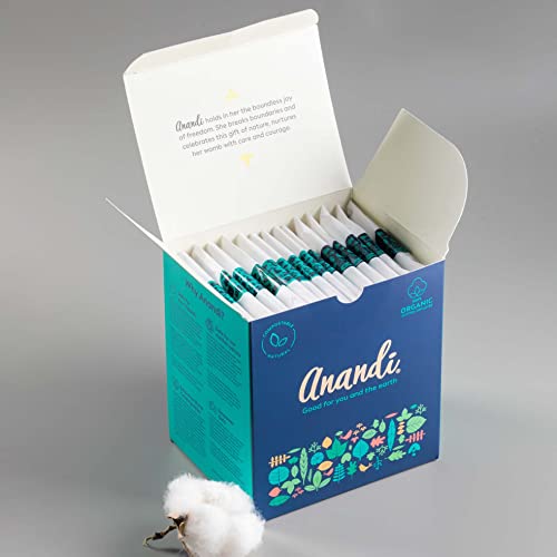 Anandi sanitary pads for women 12 XXL & 18 XL Pads | Biodegradable Organic pads with Disposal pouch | Certified ~100% Compostable - Image 3